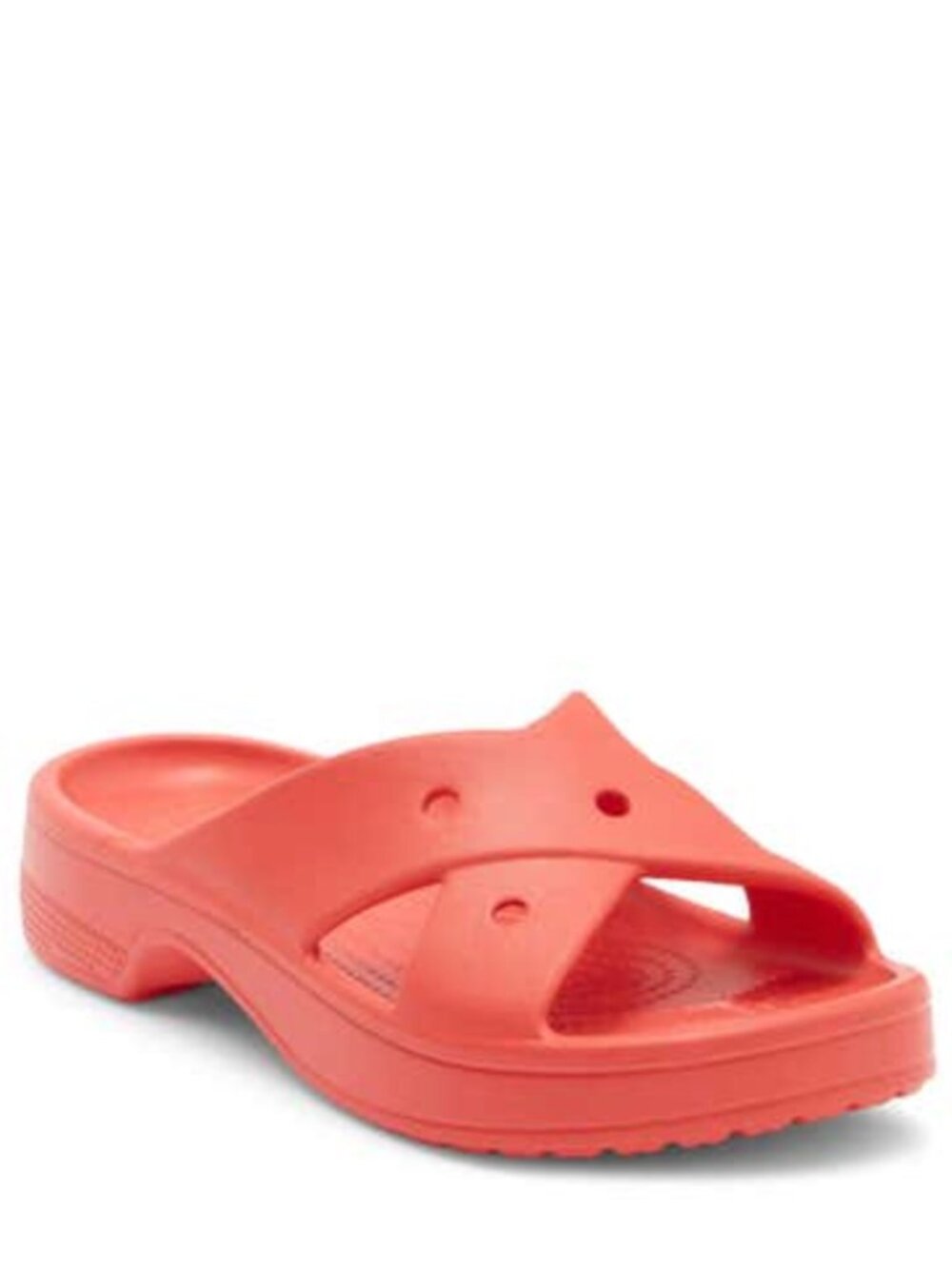 CROCS Cross Strap Slide Sandal in Cherry Red NEW Various Sizes
